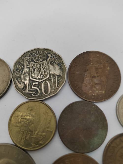 Vintage mixed lot of coins x 10 - see pics