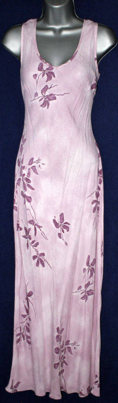 Dorothy Perkins purple pink print dress size 10