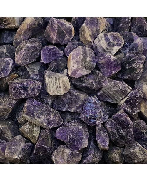 Banded Amethyst Rough 1KG