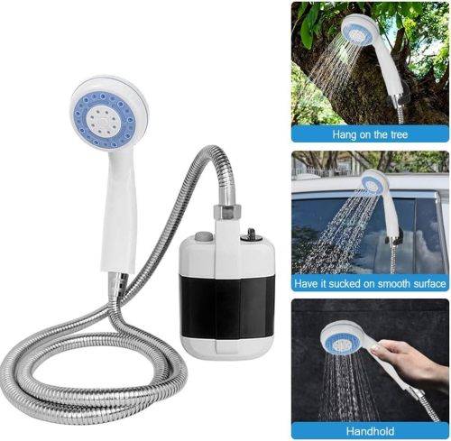 USB Rechargeable Shower Portable Camping Shower Head - Indoor/Outdoor Travel & Camping
