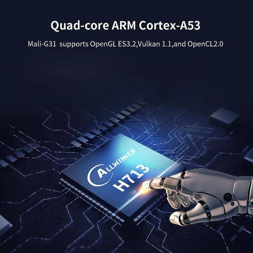 Smart Projector Android 11 - 1GB 8GB with Pre-loaded Apps -  4K Decoding for home theater + remote