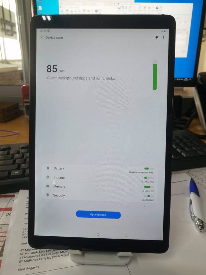 SAMSUNG TAB A 10 INCH TAB T515