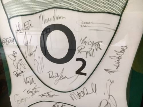 # 2009 IRELAND TRIPLE CROWN & GRAND SLAM CHAMPIONS # ALL ORIGINAL SIGNATURES # ONE OF A KIND # COA!!