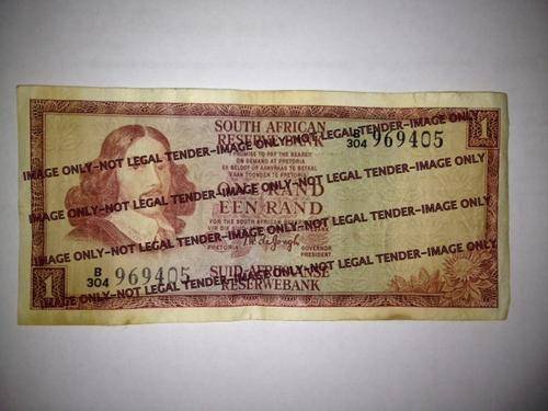 ***R1 NOTE CIRCULATED SOUTH AFRICAN RESERVE BANK***