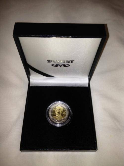 *** 1 x Nelson Mandela 90th Birthday R5 UNC - In SAMint Box - Great Gift! Get it Now!! ***