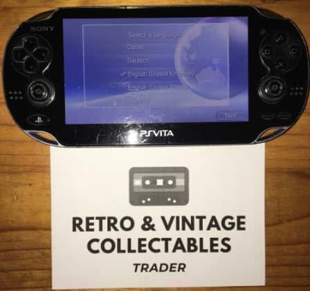 PS Vita PCH-1104 Console Black (incl. 8GB Memory Card and Charger)