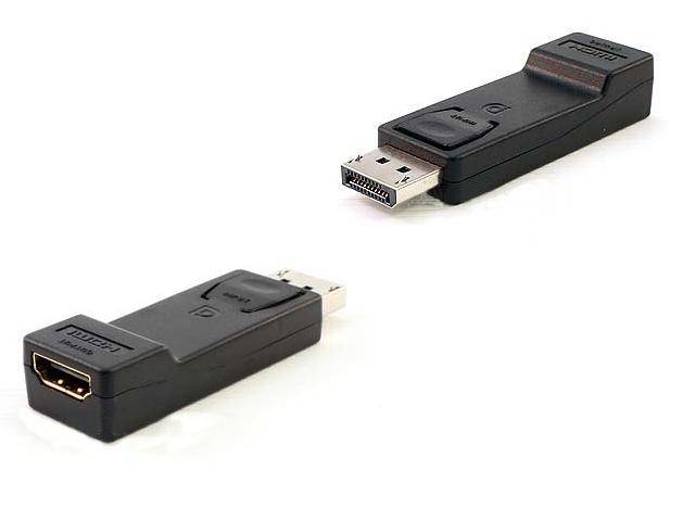 Male Displayport to HDMI Female Adapter (HP & Dell Notebooks)
