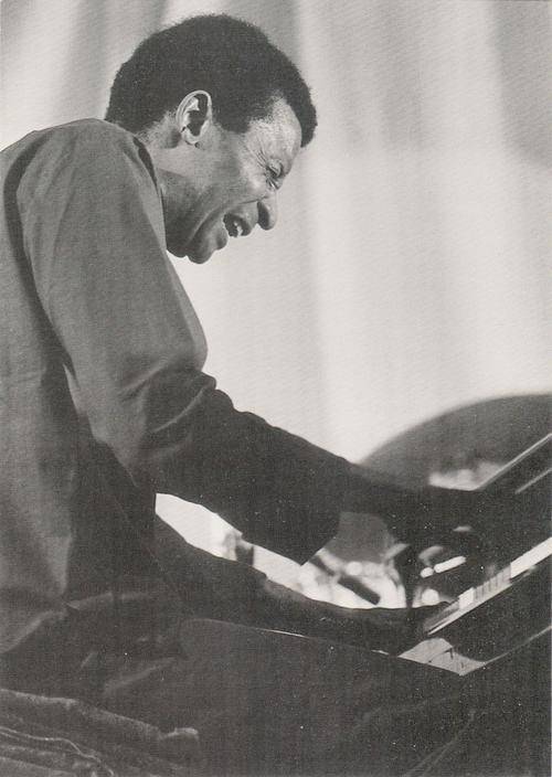 Postcards of South African jazz musician, Abdullah Ibrahim (Dollar Brand)
