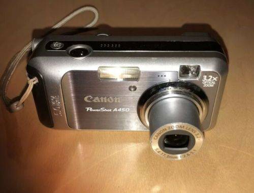 CANON POWERSHOT A450 DIGITAL CAMERA COURIER R85