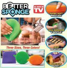 Better Sponge Anti-bacterial Silicone Kitchen Cleaner Sponge