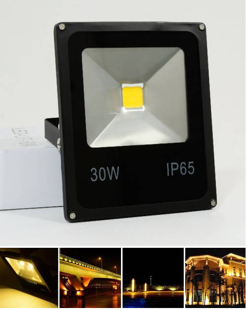 30W LED FLOODLIGHT . 10 AVAILABLE