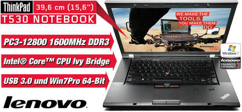 --Late Entry-- Lenovo T530 Core i7 3rd Gen |Extended Battery+Nvidia+8GB Ram+500GB **R18,000**