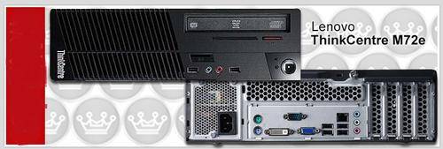 New, out of box! Lenovo M72e SSF Quad Core i5 3rd Gen Desktop, Dual Graphics, 4GB Ram, Win 7, Office