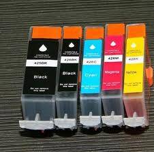 Canon 425 and 426 full set GENERIC COMPATIBLE CARTRIDGES