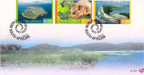 South African World Heritage Sites FDC