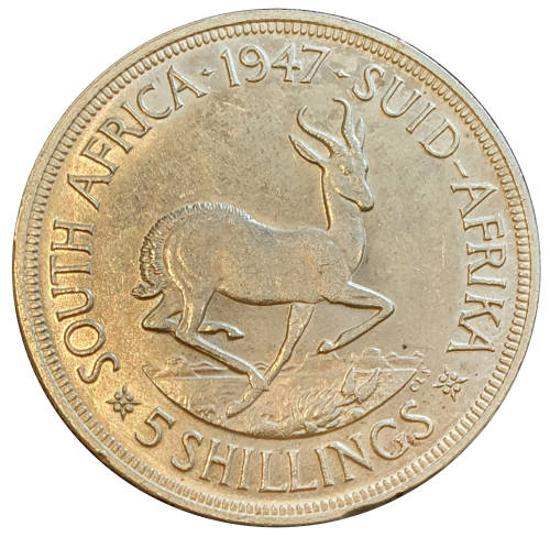 1947 Five Shillings - Beautiful