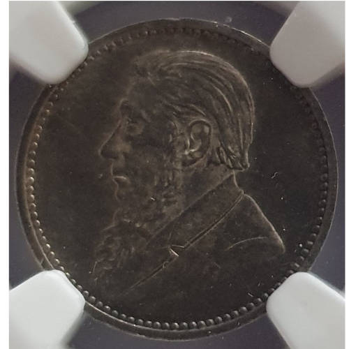 **Premium ZAR R1 Auction** 1893 3P MS61