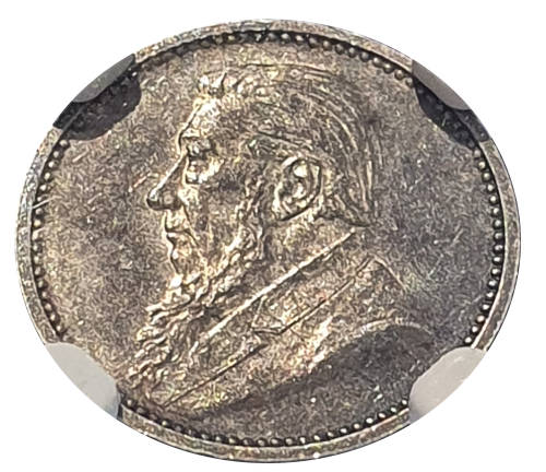 **Premium ZAR R1 Auction** 1893 3P MS61