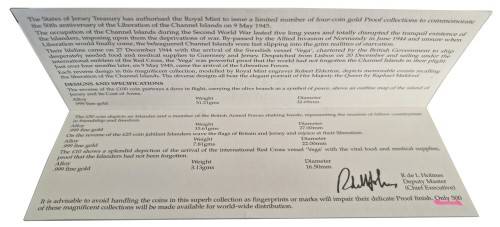 1995 Jersey Four-Coin Gold Proof Collection