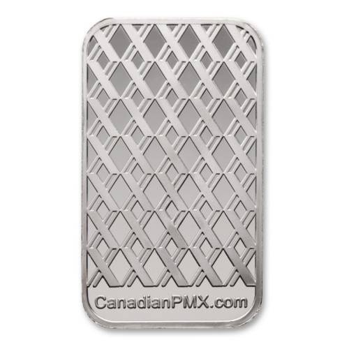 1 Ounce Silver Bar - Canadian PMX