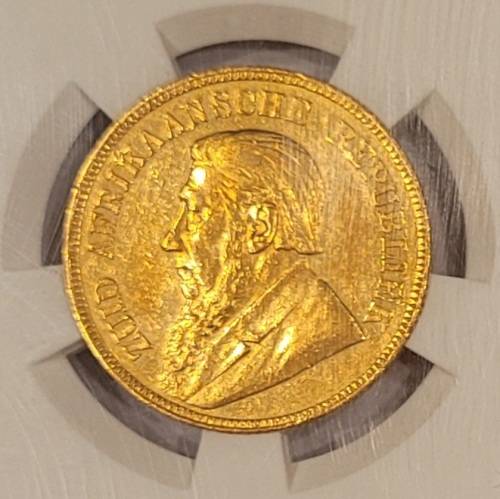 **Exceptional Rarity** 1892 Pond Single Shaft AU55