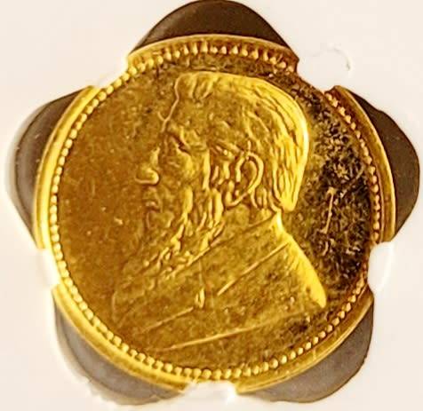 1898 3P Gold - Rotated Die