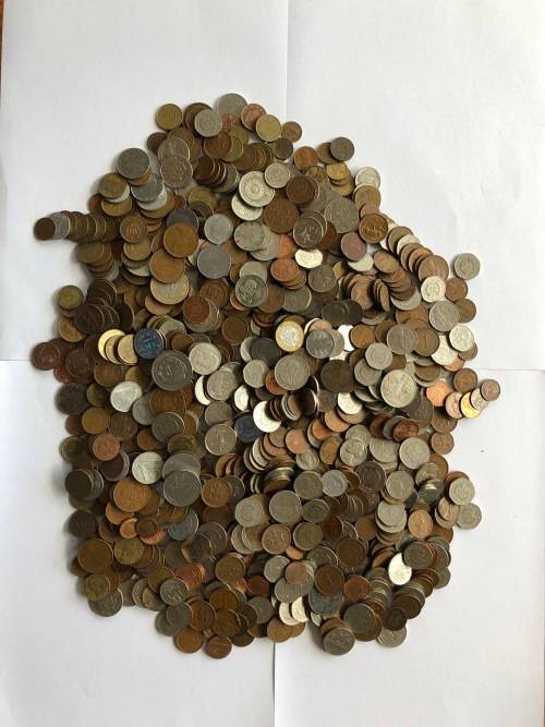Bulk Lot of International coins