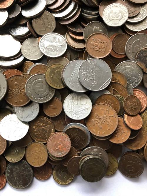 Bulk Lot of International coins