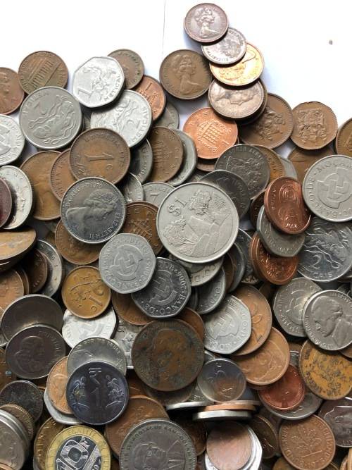 Bulk Lot of International coins