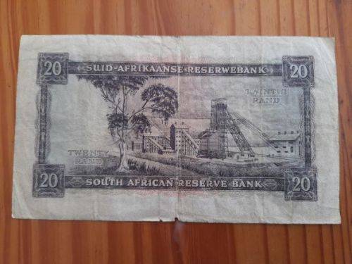 South African R20 bank note MHdeKok **Low starting bid