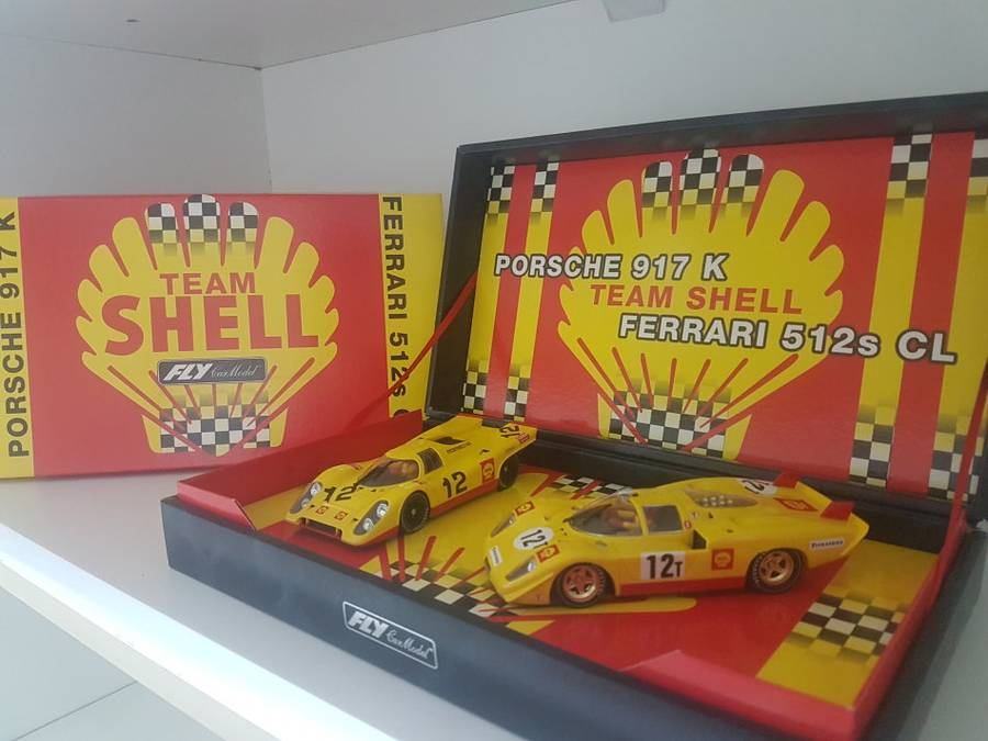 Fly team Shell Porche and Ferrari set