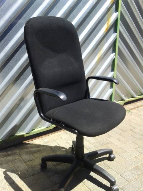 Office Chair Black Fabric
