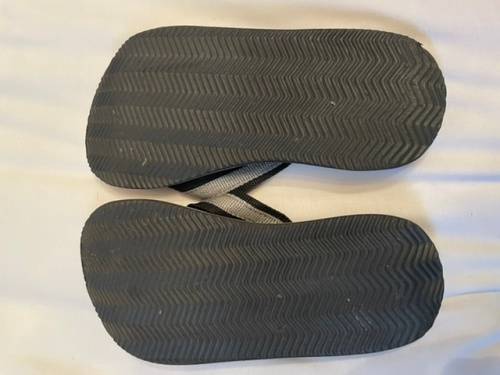 Faith flip-flops black/grey UK9
