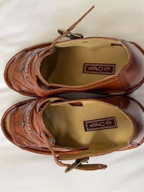 Omega Brown Sandals UK9