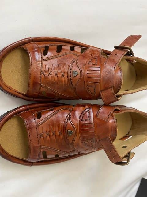 Omega Brown Sandals UK9