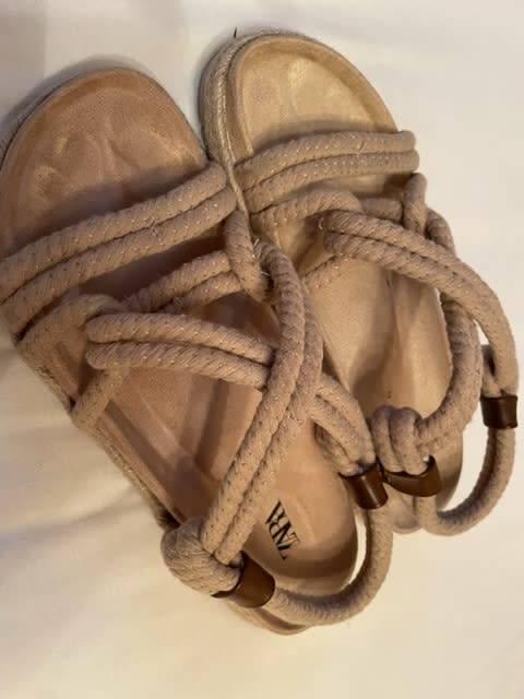 Zara rope sandals UK9/EUR43