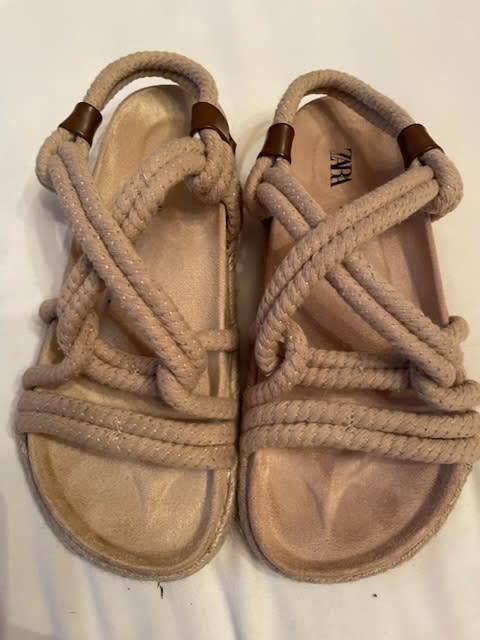 Zara rope sandals UK9/EUR43