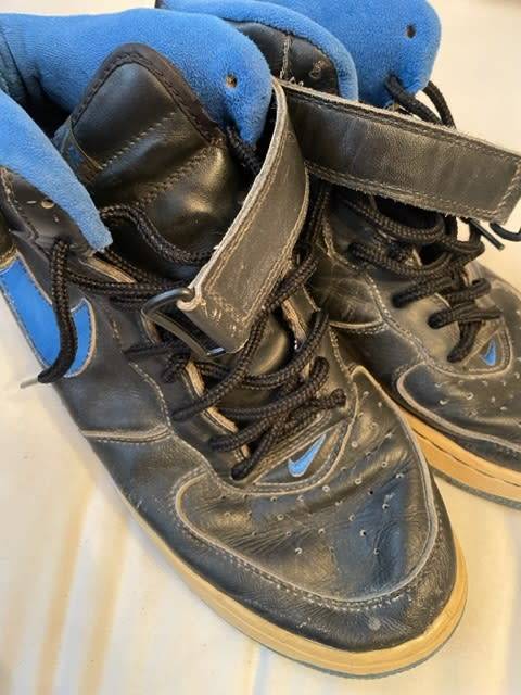 Nike Air Force 1 Mid 2000 Black Blue Spark UK11