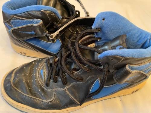 Nike Air Force 1 Mid 2000 Black Blue Spark UK11