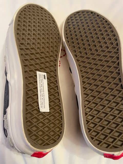 Vans Classic Slip-on (Embroidered Checker) UK9