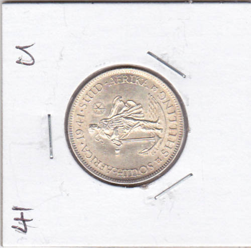 1941 1 Shilling Unc