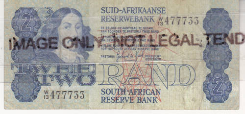 1981 R2 GPC de Kock VF Replacement note No W/13 477733