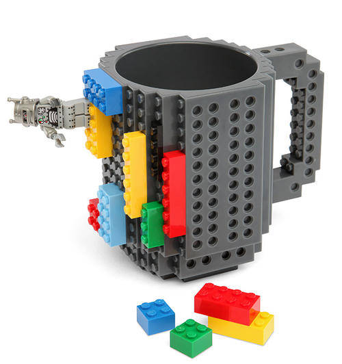 Build-On Brick Mug - MASSIVE SIZE