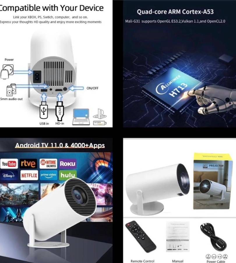 4K ULTRA HD PROJECTOR