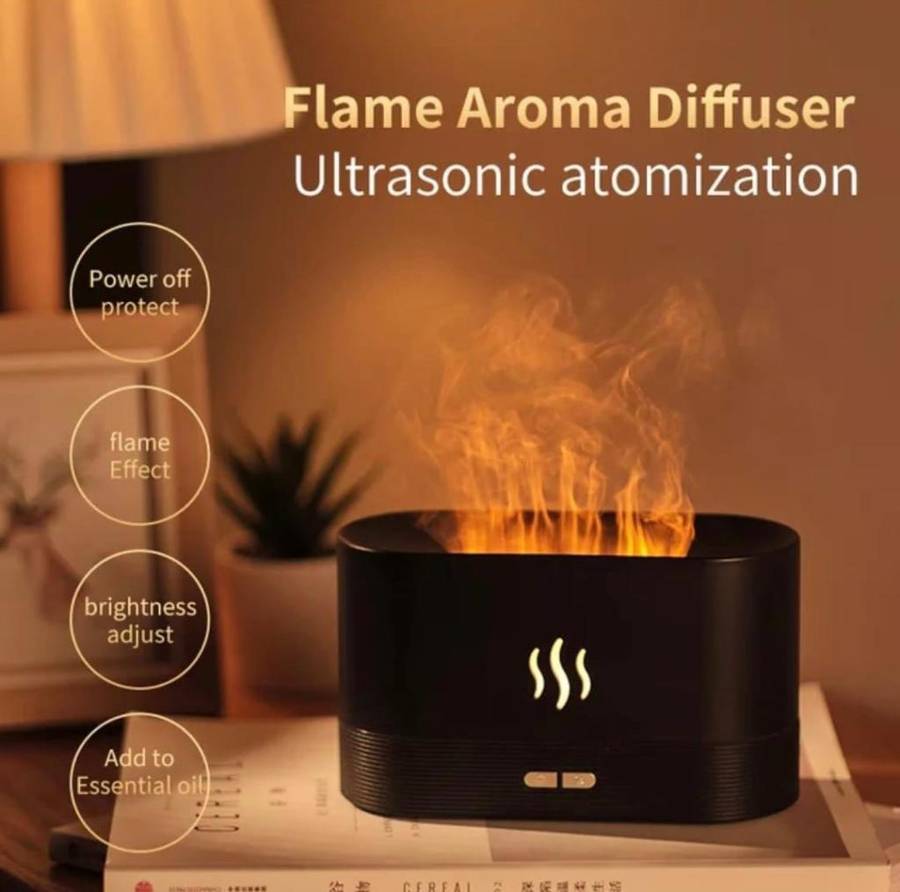 FLAME AROMA DEFUSER HUMIDIFIER