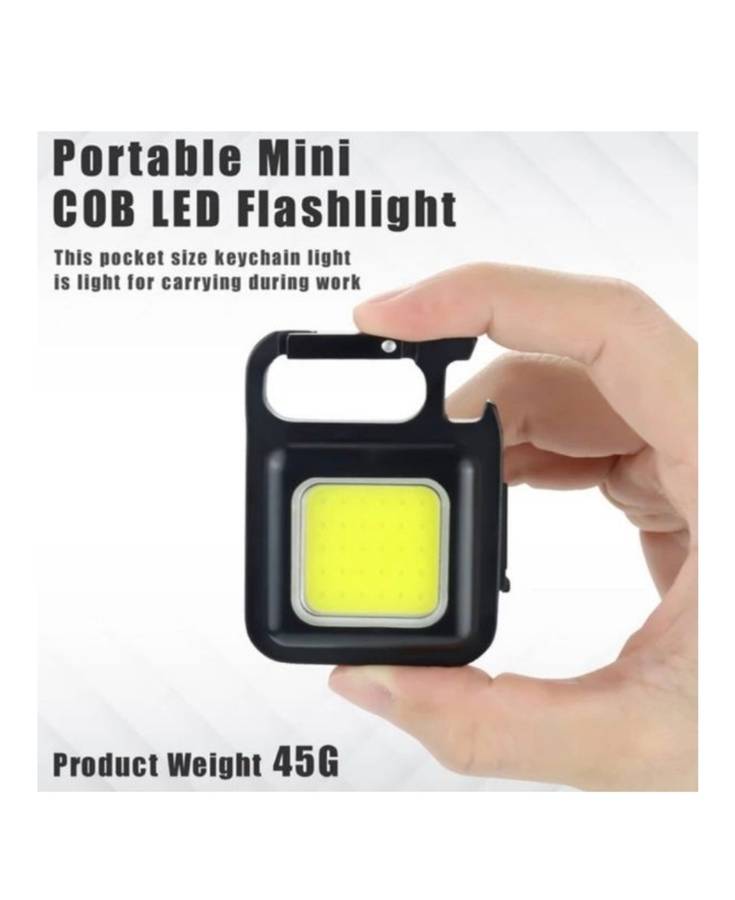 COB rechargeable keychain light