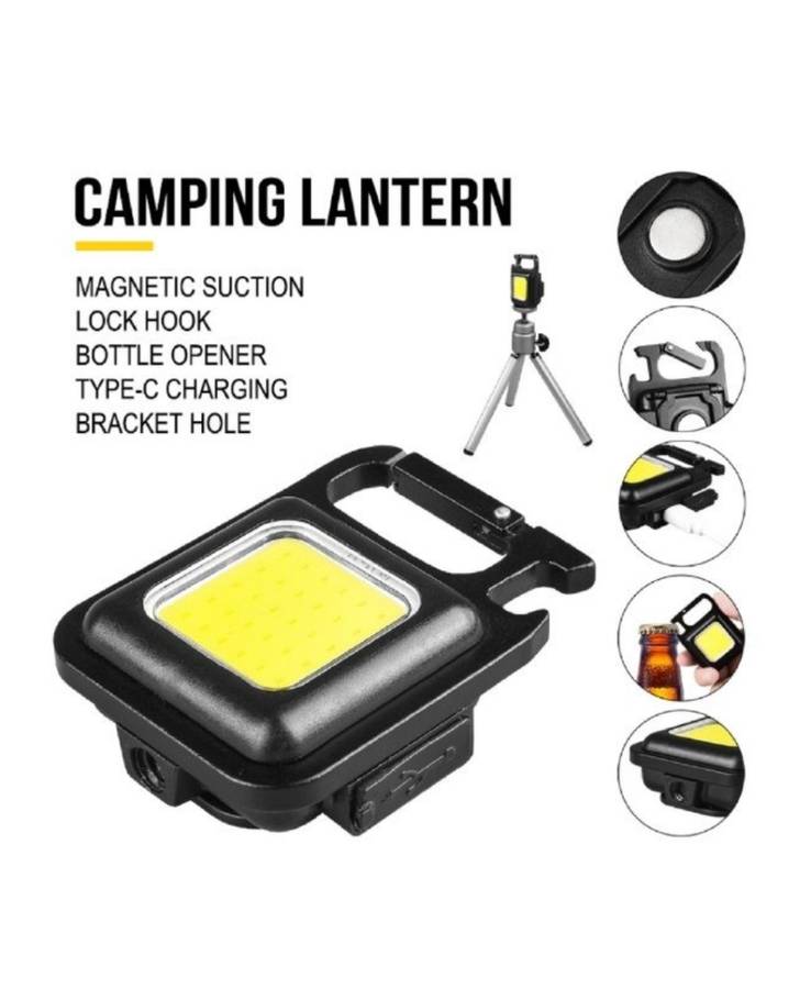 COB rechargeable keychain light