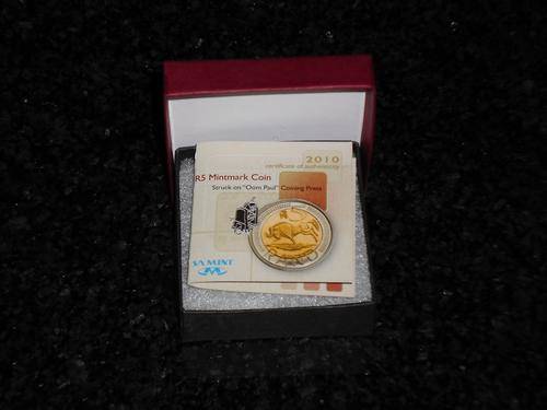 2010 Oom Paul Mintmark Coins
