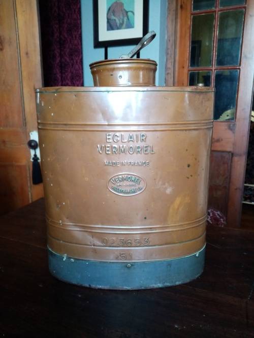 LARGE COPPER SPRAY TANK