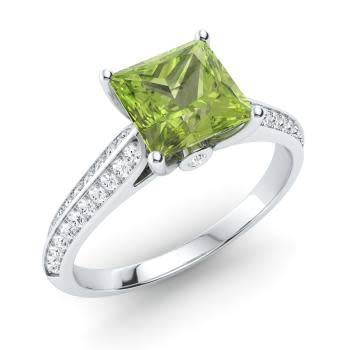 1.54ct ''WoW'' AAA 100% Natural *RARE PERIDOT Neon/Parrot Green PAKISTAN